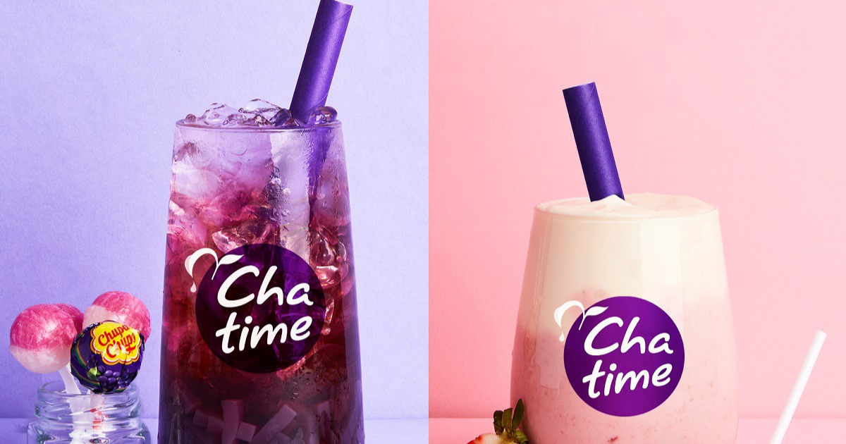 Chupa Chups x Chatime launch lolly-inspired boba drinks
