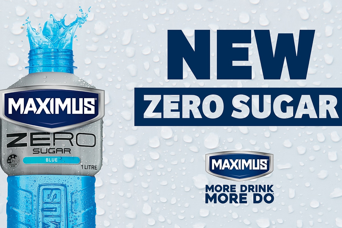 Maximus releases its first zero-sugar sports drink