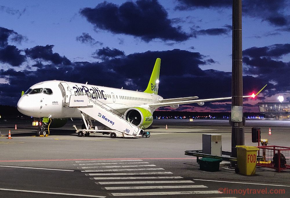 Airbaltic Airbus A220 Riga