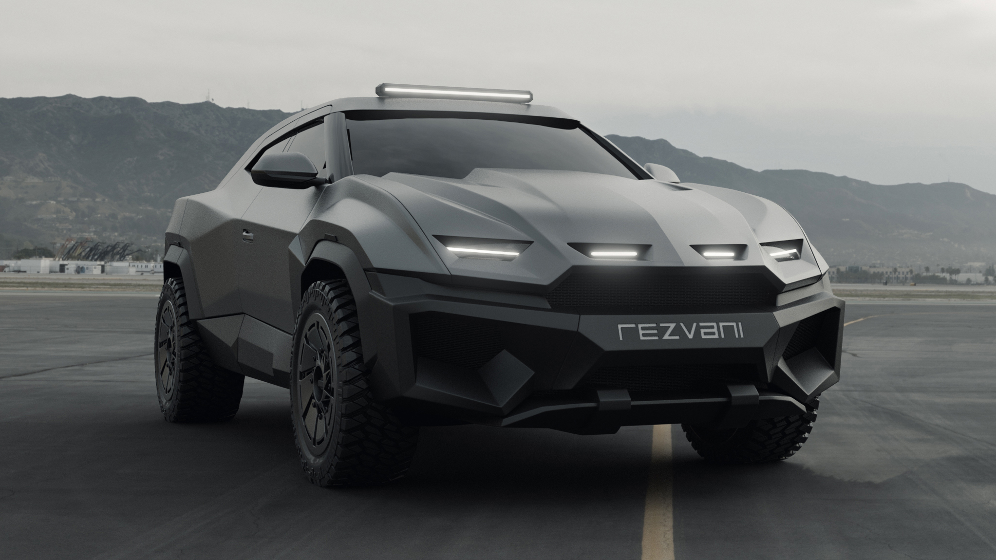Rezvani Knight Is Lamborghini Urus-Based Batmobile