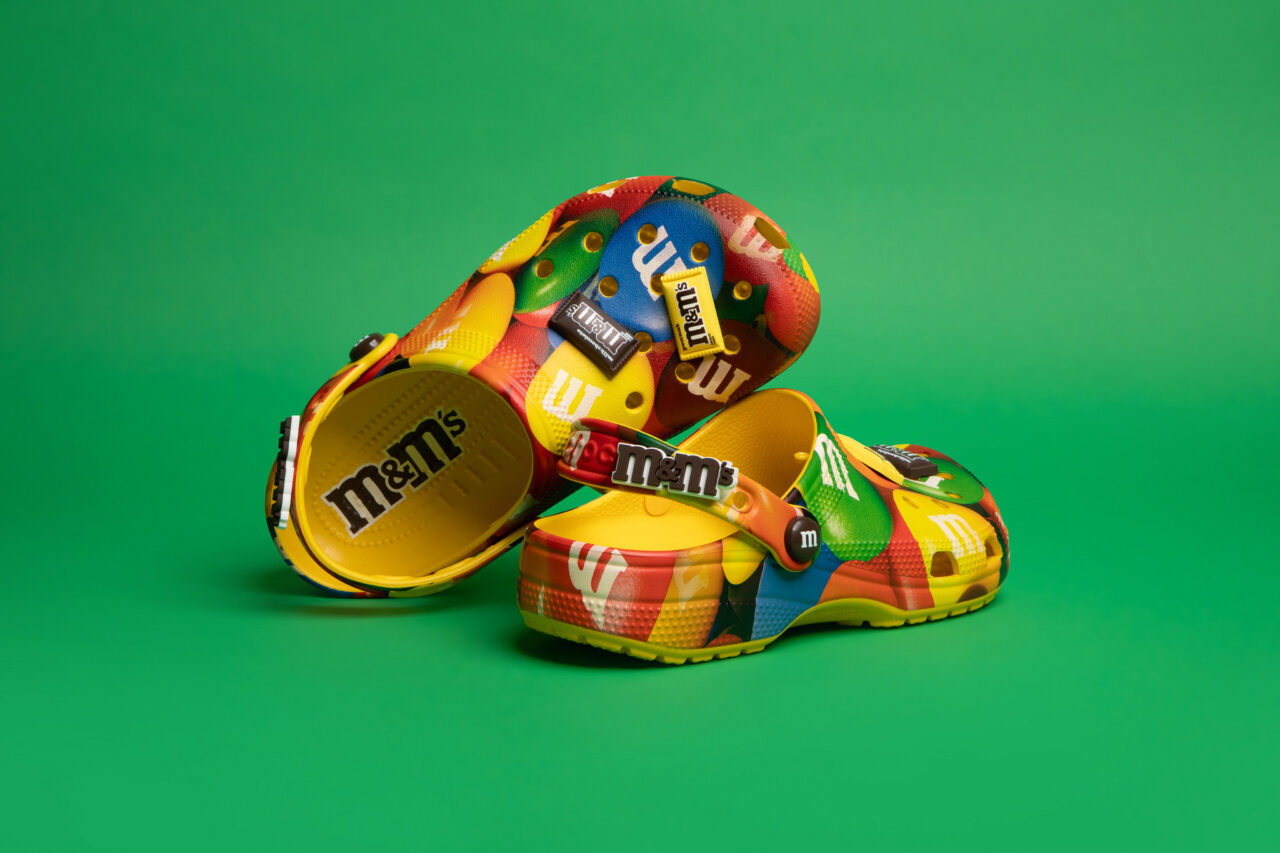 Crocs and M&M’s team up on colourful clog collection