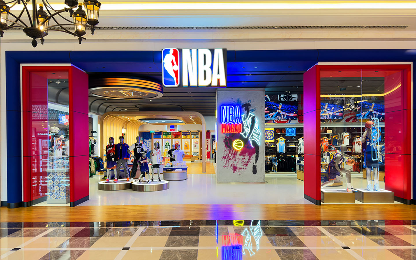 NBA Unveils Immersive Flagship Store In Macao: Fusing Retail And Entertainment