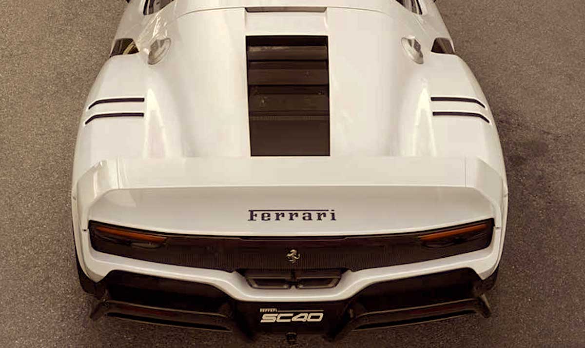 ferrari sc40 one off