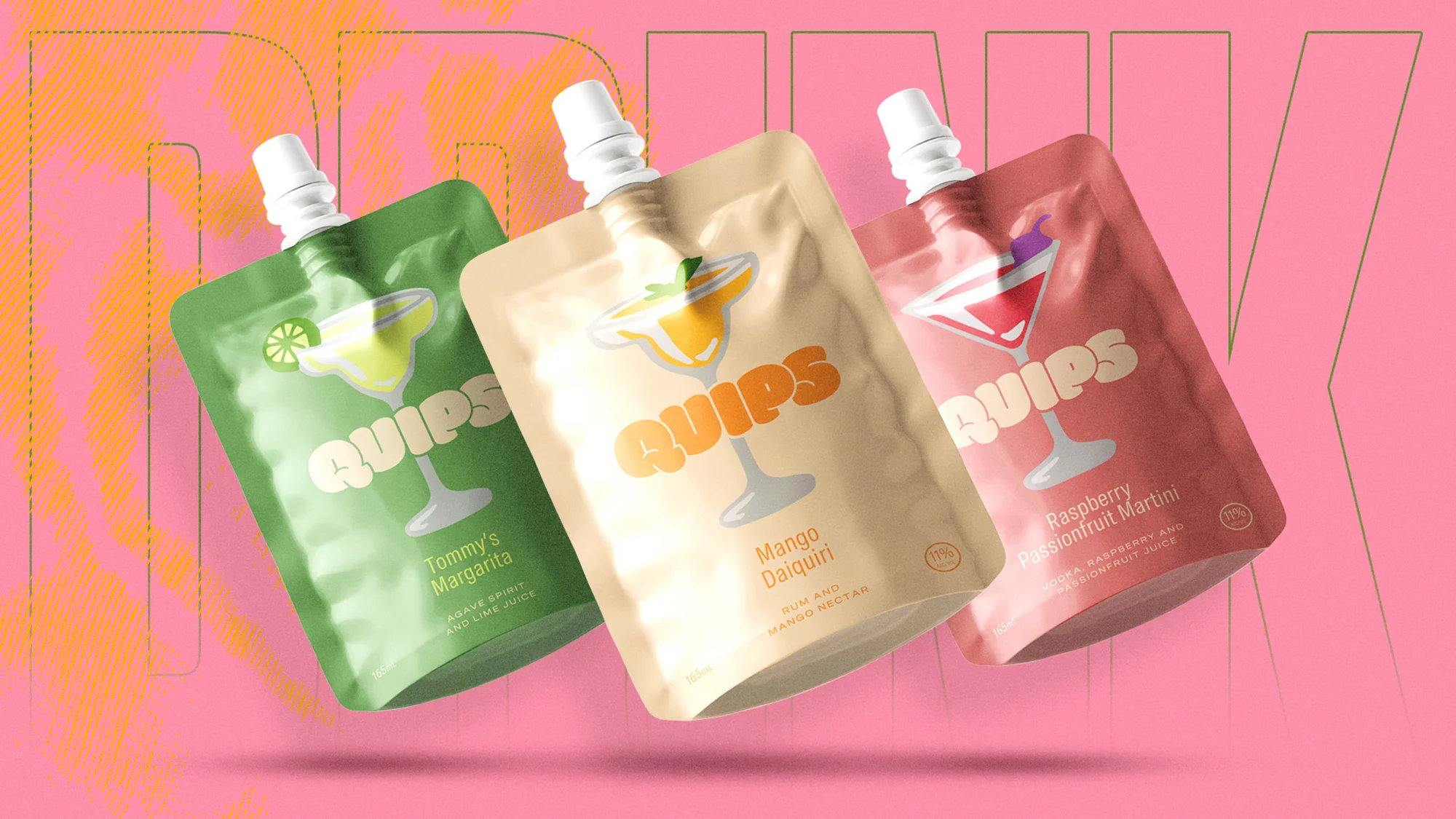 Quips Shakes Up Australian Alcohol Industry With Innovative Resealable Cocktail Pouches