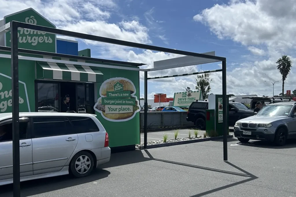Woolworths NZ Kick-starts Innovative Drive-Thru Home Burger Trial: A Fresh Take on Convenient Dining