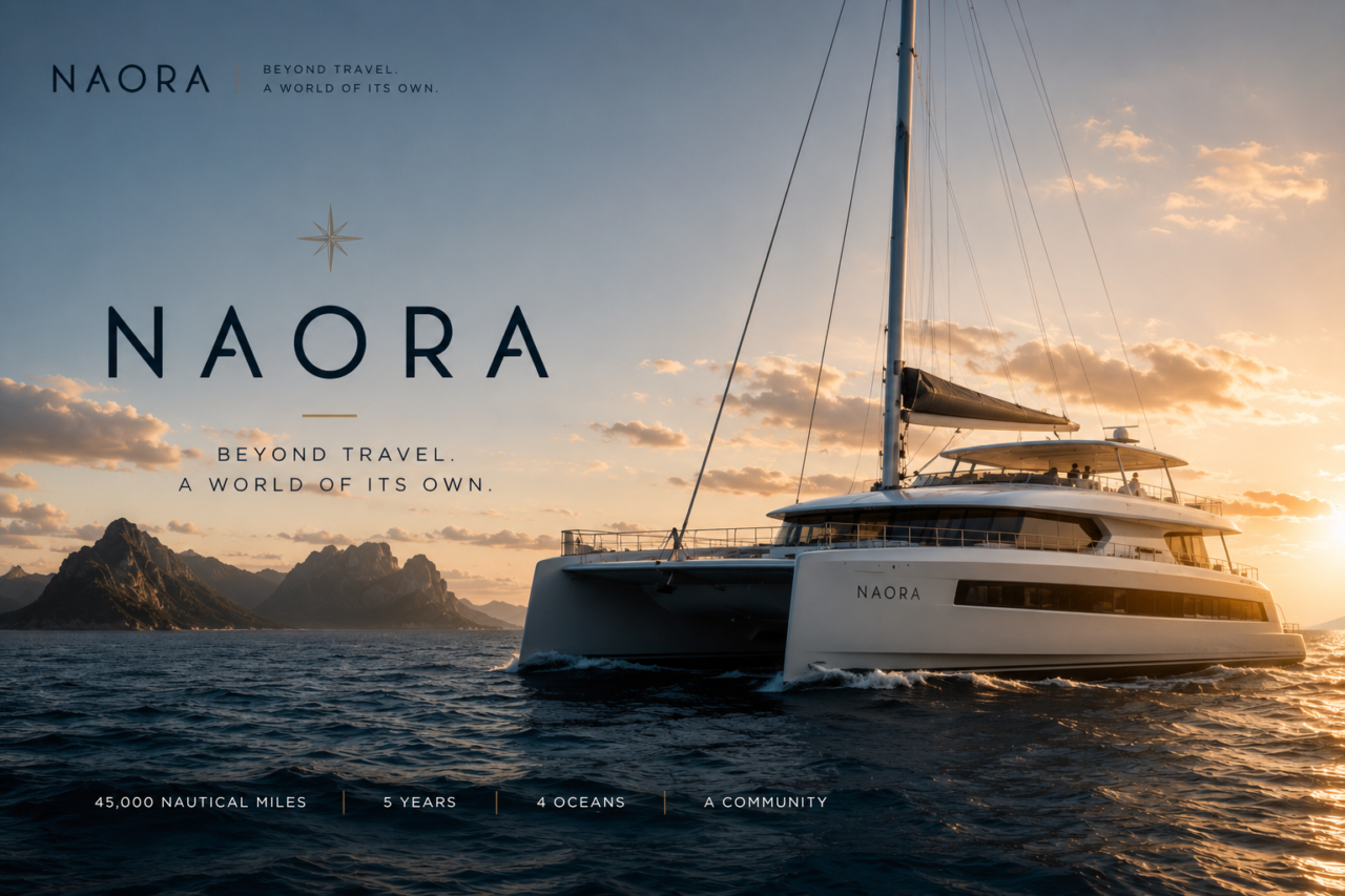 NAORA Launches the World’s First Private Expedition Membership: A New Way of Living at Sea