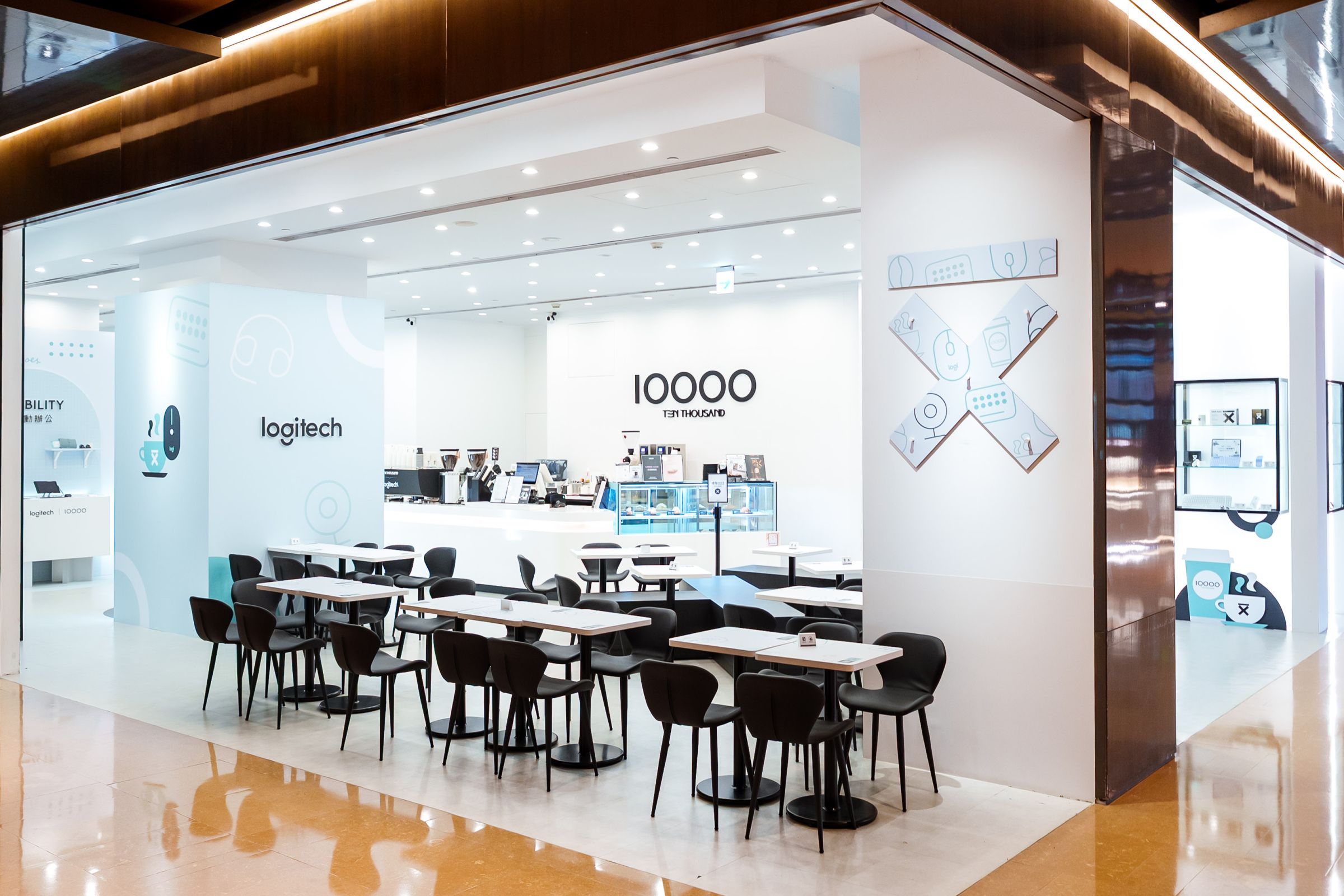 Experience Hybrid Work Life at Logi Cafe: Logitechs Pop-Up Office Oasis with Ten Thousand Coffee in Taiwan