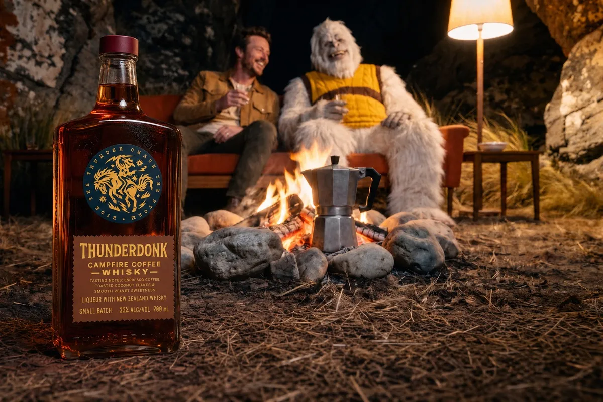 ThunderDonks New Twist: Launches Bold Campfire Coffee Whisky Blend, Igniting Flavoured Whisky Trend